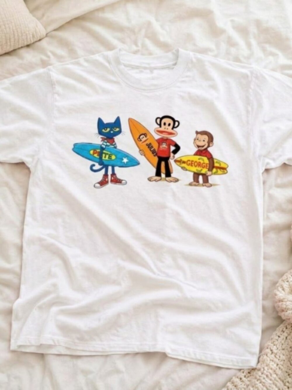Epic Cartoon Mashup Surf Tee